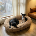 Giant Cozy Nest Plush Pet Bed