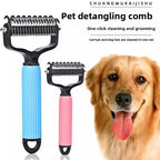 Dual-Sided Pet Comb